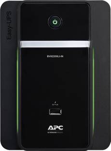 APC BVX2200LI-IN 230 V Line-interactive Tower Model UPS with Overload Protection 5 Outlet Plugs