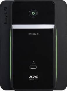 APC BVX1600LI-IN 230 V Line-interactive Tower Model UPS with Overload Protection 5 Outlet Plugs
