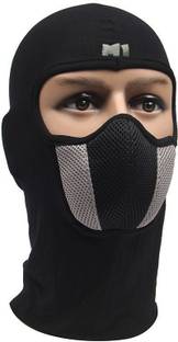 Auto Hub Black, Grey Bike Face Mask for Men & Women