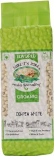 ELWORLD Organic White Peas (Whole)