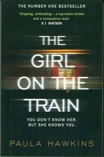 द गर्ल ऑन द ट्रेन जेनेरिक पेपरबैक विथ बुकमार्क