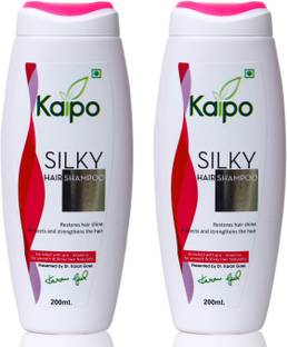 KAIPO Silky Hair Shampoo for Dry Hair - Make All Types of Hair Silky and Smooth, Contains Pro Vitamins to Maintain Long Lasting Shine and Damage Care Men & Women