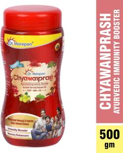 Dr. Morepen Chyawanprash with 22 Plus Trusted Ayurvedic Rasayana to Boost Immunity and Strength