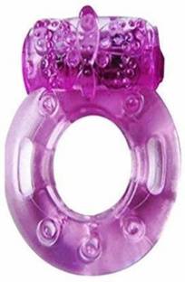 J D WORLD More Funny Ring Vibrator For More Joy (Purple) Ring Vibrator Gag Toy (Pink) Gag Toy