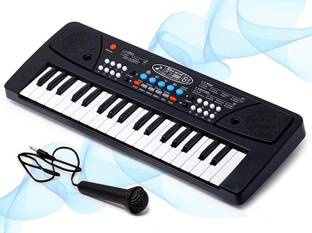 Toyvala BF-430 37 Key Piano Keyboard Toy with Power Option, Recording and Mic, Electronic Piano Keyboard Multi-Function Portable Piano Keyboard Analog Portable Keyboard
