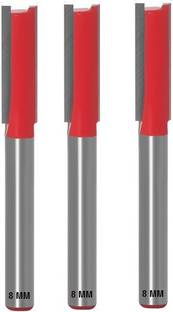 LIEUTENANT 8MM-SHANK ( Cut Dia.8 MM) STRAIGHT Wood Router -Bits Hand Tool Kit