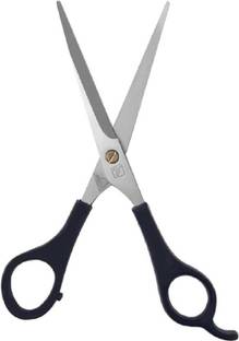 Vcare Hair Cutting Scissors for Men and Women Scissors for Moustache Trimming Curved 30 Gram Pack of 1 Scissors