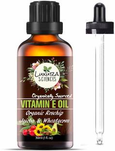 LUXURA SCIENCES Organic Vitamin E Oil 30ml.(Specialist Skin Care Oil - Dark Spots, Skin Brightening, Skin Glow, Ageing, Uneven Skin Tone)Naturally Sourced.
