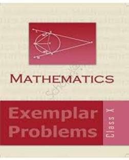 Mathematics Exemplar Problems Class 10