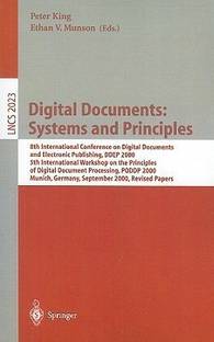 Digital Documents: Systems and Principles