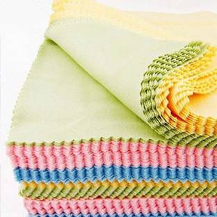 QWEEZER 100 Pcs Microfiber Eyeglass Cleaning Cloth Phone, Laptop, Screen Etc. for Computers, Laptops, Mobiles, Gaming