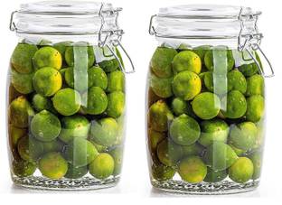 Sv Enterprise Glass Grocery Container  - 1200 ml