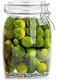 DEVDOX Glass Grocery Container  - 1200 ml