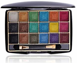 AVEU 18 Shades Eyeshadow Palate With Apply Brush 25 ml