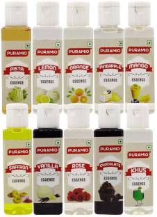 PURAMIO Culinary essence, (Pack of 10) - Each 30ml Mixed Fruit Liquid Food Essence