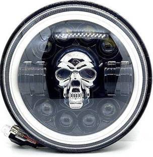 auto trends LED Fog Light for Royal Enfield, Mahindra Bullet Trials 350, Bullet 350, Interceptor 650, Classic 500