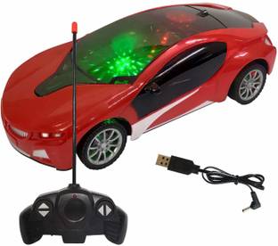 TOYICO! Remote Control Chargeable 3D Famous Car With Flashing Light