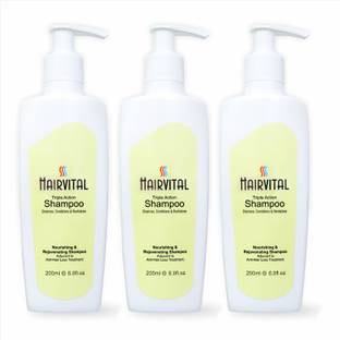 salve Hairvital Shampoo Pack of 3