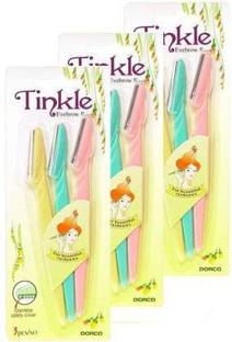 KEMTECH eyebrow razor pack of 3 (9 pcs) Eyebrow Thread