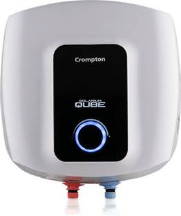 Crompton Solarium Qube with 5 star Rating Energy Saving 25 L Storage Water Geyser