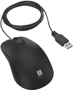 iball Turbo Wired Ambidextrous Optical Mouse