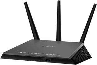 NETGEAR R7000P Wireless Router 2.4 GHz, 5 GHz 2300 Mbps Wifi Speed Dual Band External Antenna Ethernet (Cable Broadband)