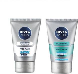 Nivea Men men face wash dark spot and oil control 50 ml x 2 Face Wash