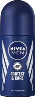 NIVEA Men Protect & Care Deodorant Roll-on  -  For Men