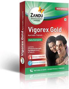 ZANDU Gold Ayurvedic Daily Energizer 10 Capsules
