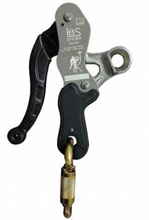 Industrial Business Solution Double Stop Decender with Auto Lock Carabiner Assisted Braking Belaying Device