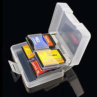 GINNI 8 in 1 SD SDHC Memory Card Case Holder/ Memory Card Holder  Camera Bag
