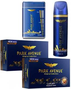 PARK AVENUE Soap, Deo Shot & Pocket Perfume Combo