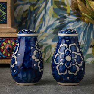 Hindustani Saudagar Salt & Pepper Set Ceramic
