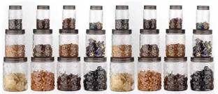 MAHADEV ENTERPRISE Plastic Grocery Container  - 300 ml, 600 ml, 1200 ml