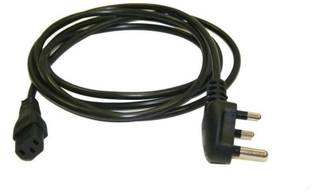 गिप्टिप 1 Meter 3 Pin Power Supply Cable for Monitor Printer Desktop पॉवर कॉर्ड