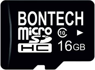 BONTECH High Speed Top Quality Flash Memory Card 10X 16 GB MicroSD Card Class 10 100 MB/s  Memory Card Compatible with Gaming Console, Camera, Tablet, Mobile, Computer