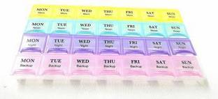 smile4u 28 XX Compartments Pill Box