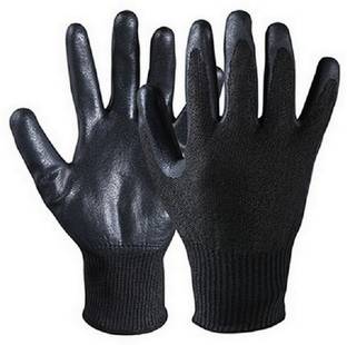 RBGIIT Cut Restitance Cheamical Water Heat Electric Shoot Proof Non Cutting Rubber Safety Gloves In Contruction Steel Wooden Labour Motor Bike Reparing Packing Worker Safety Hand Gloves AS149 Nylon  Safety Gloves