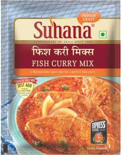 SUHANA Fish Curry Spice Mix 50G x 9 Pouch
