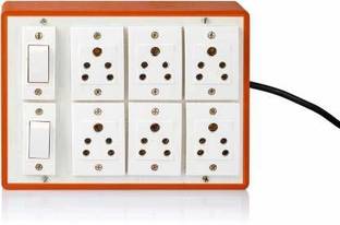 yogi 6+2 Extension Switch Board 6  Socket Extension Boards