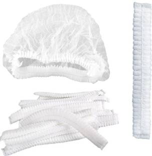 PREQURE HEAD CAP WHITE Surgical Head Cap