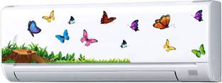 Decopix AC Sticker Fridge Sticker Wall Sticker Split Ac Stickers Air Conditioner Sticker - Standard Size (Fit for All Models / Sizes / Brands) (Vinyl, - DP6044
