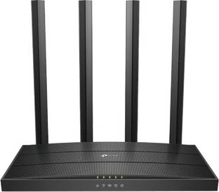 TP-Link Archer A6 Wireless Router 2.4 GHz, 5 GHz 1200 Mbps Wifi Speed Dual Band External Antenna Ethernet (Cable Broadband)