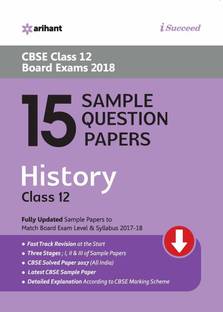 15 Sample Question Papers History Class 12th Cbse