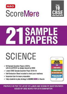 Scoremore 21 Sample Papers Cbse Boards - Class 10 Science