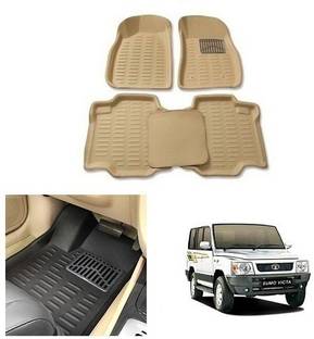 After cars Plastic 3D Mat For  Tata Sumo Victa