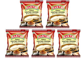 Sakthi Chilli Chutney Powder 100g - Pack of 5 Chutney Powder