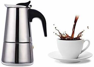 Vayragya mart Espresso / South Indian Filter Coffee 6 Cups Coffee Maker
