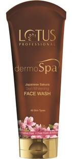 Lotus Professional Dermo Spa Japanese Sakura Skin Whitening Face Wash