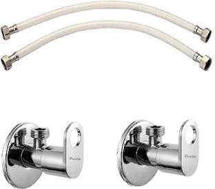 Prestige MAX Angle Cock With Hose Pipe-PACK OF 2 Faucet Set